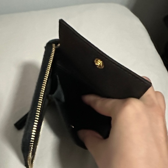 Madewell Black Leather Wallet - Picture 3 of 5